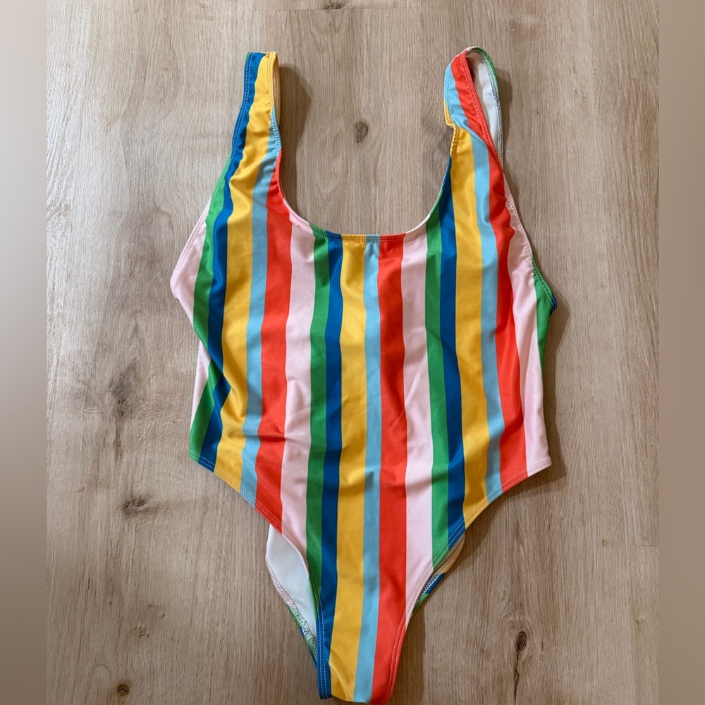 Zara Women’s Striped Swimsuit